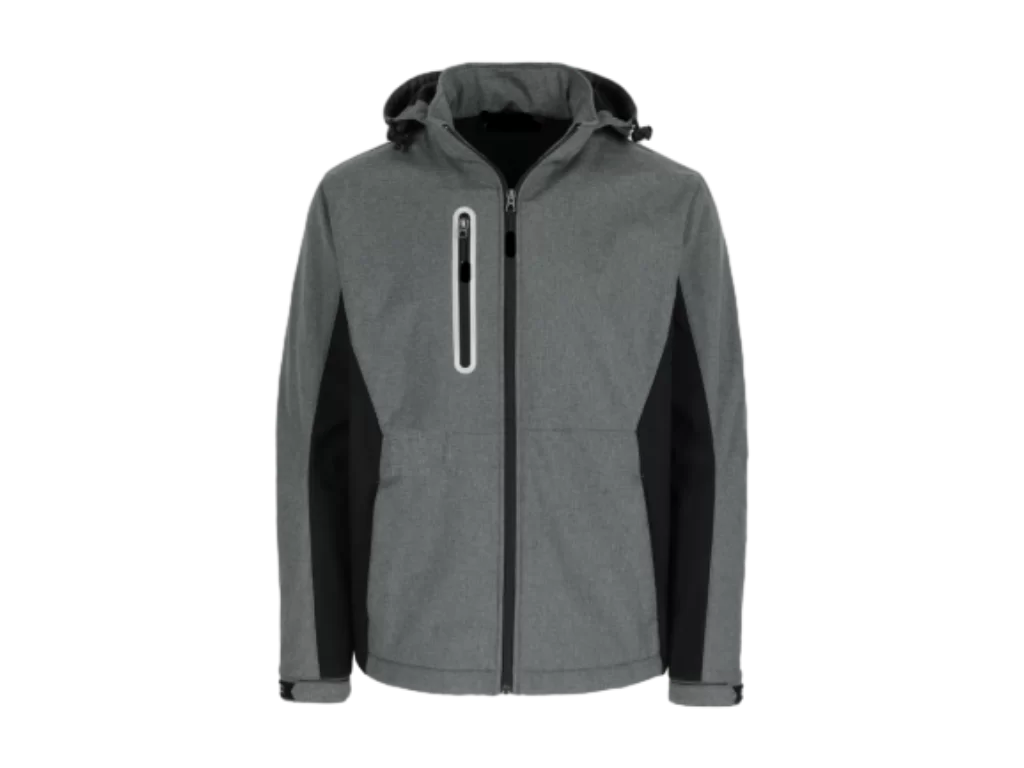 Trabajo reflectante Softshell chaqueta impermeable / respirable / repelente del agua